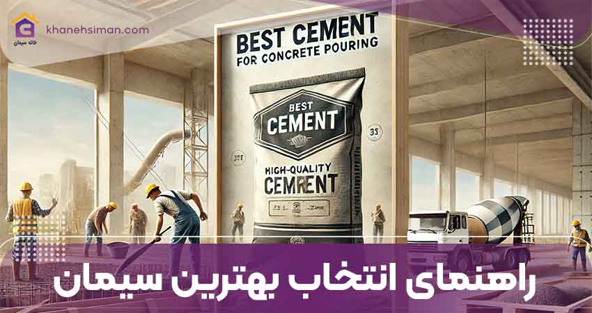 بهترین سیمان برای بتن ریزی