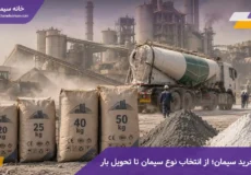 نحوه خرید سیمان؛ از انتخاب نوع سیمان تا تحویل بار